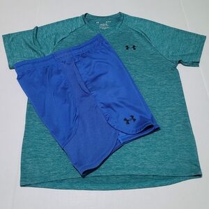 Under Armour Vibrant Blue Athletic Shorts